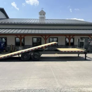 2025 Behnke Deckover Trailer 24000 GVW 102x28' 24000# GVW HD Gravity Tilt Deckover Trailer GDFB8X28TGN-XL-24E