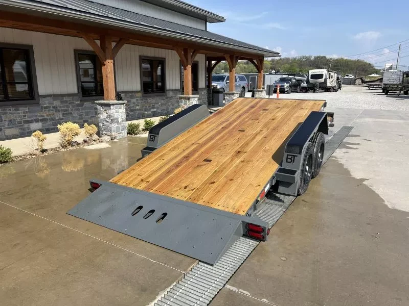 2025 Behnke 7' x 20' Heavy-Duty Gravity Tilt Trailer - Image 3