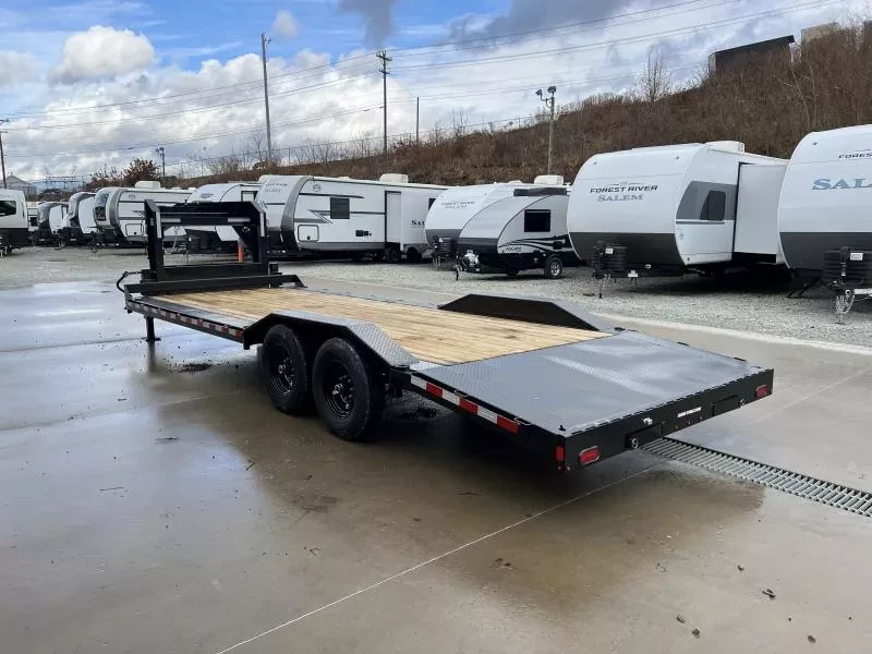 2026 Sure-Trac Car / Racing Trailer 14000 GVW 102x24' Gooseneck Car Hauler 14000# GVW ST-ETX10224-140G-BES - Image 4