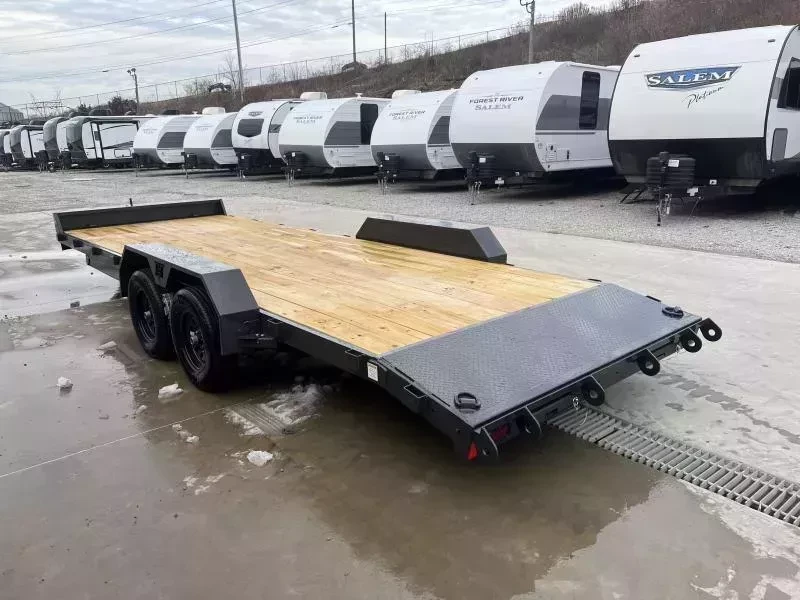 2026 Hillcrest Trailers Car / Racing Trailer 7000 GVW 7x20' Car Hauler Trailer 7000 GVW 7182SC2B - Image 4