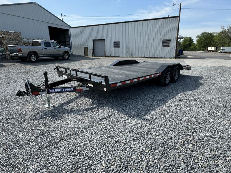2024 Sure-Trac Car / Racing Trailer 9900 GVW 102x20' 9900 GVW Buggy Car Hauler Trailer ST-CHWX10220-100-STP - Image 5