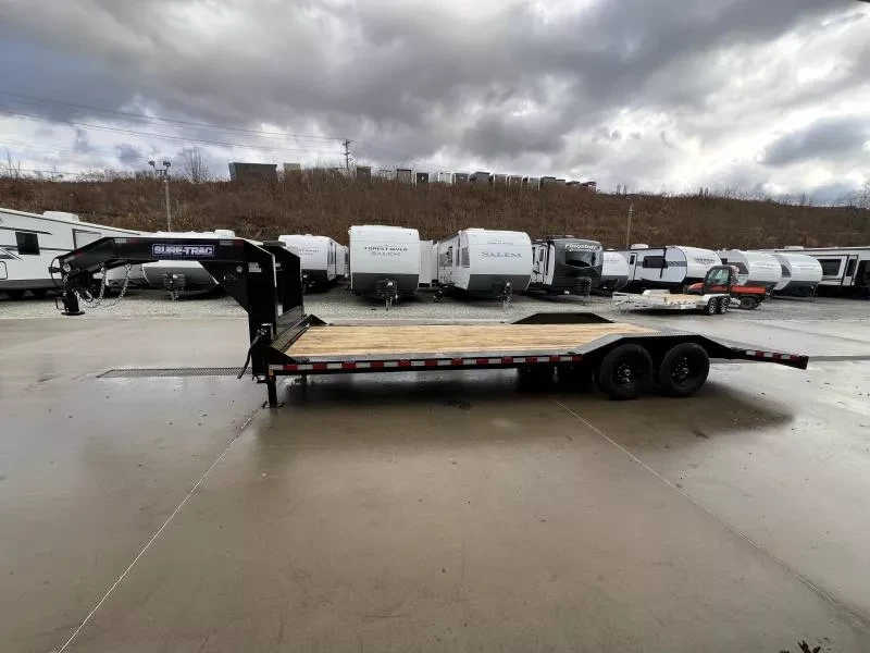 2026 Sure-Trac Car / Racing Trailer 14000 GVW 102x24' Gooseneck Car Hauler 14000# GVW ST-ETX10224-140G-BES - Image 5