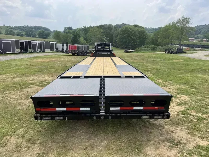 2026 MAXX-D Deckover Trailer 22500 GVW 102x25' Gooseneck Deckover 22500# GVW LKX10225 - Image 5