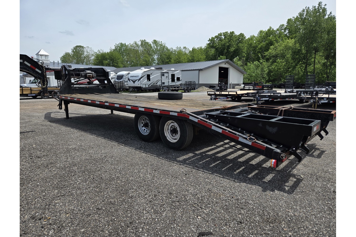 2019 Sure-Trac Deckover Trailer 102x25' 15000 GVW GN Deckover Trailer ST-HDO10225-150G - Image 7
