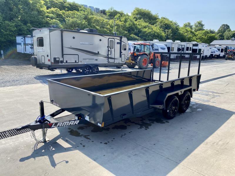 2025 Lamar Trailers Utility Trailers 7000 GVW 7x14' High Side Utility Landscape Trailer 7000# GVW US831423 - Image 6