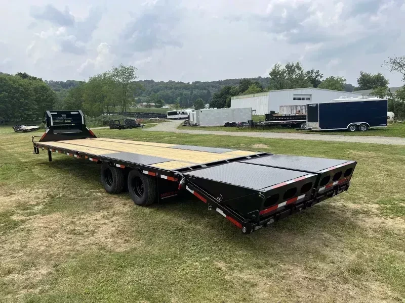 2026 MAXX-D Deckover Trailer 22500 GVW 102x25' Gooseneck Deckover 22500# GVW LKX10225 - Image 6