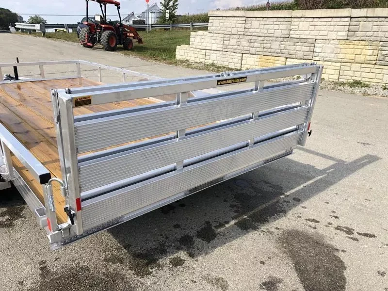 2026 H&H Utility Trailers 7000 GVW 7x20' TRSA Aluminum Utility Landscape 7000 GVW * ALUMINUM WHEELS * BI-FOLD GATE * H8220TRSA-0707,495.00 - Image 6