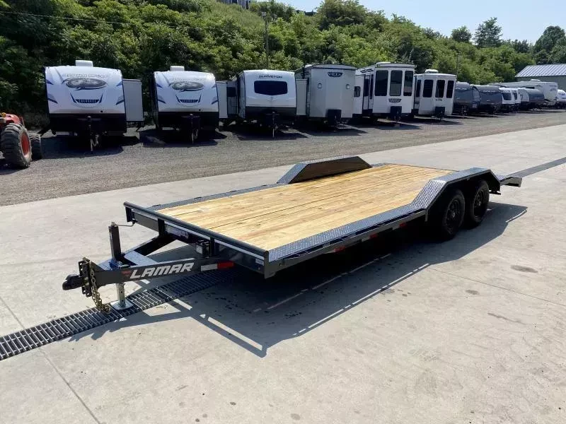 2026 Lamar Trailers Car / Racing Trailer 9990 GVW 102x20' 9990# GVW Car Hauler CC022025 - Image 6