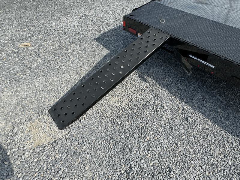 2024 Sure-Trac Car / Racing Trailer 9900 GVW 102x20' 9900 GVW Buggy Car Hauler Trailer ST-CHWX10220-100-STP - Image 7