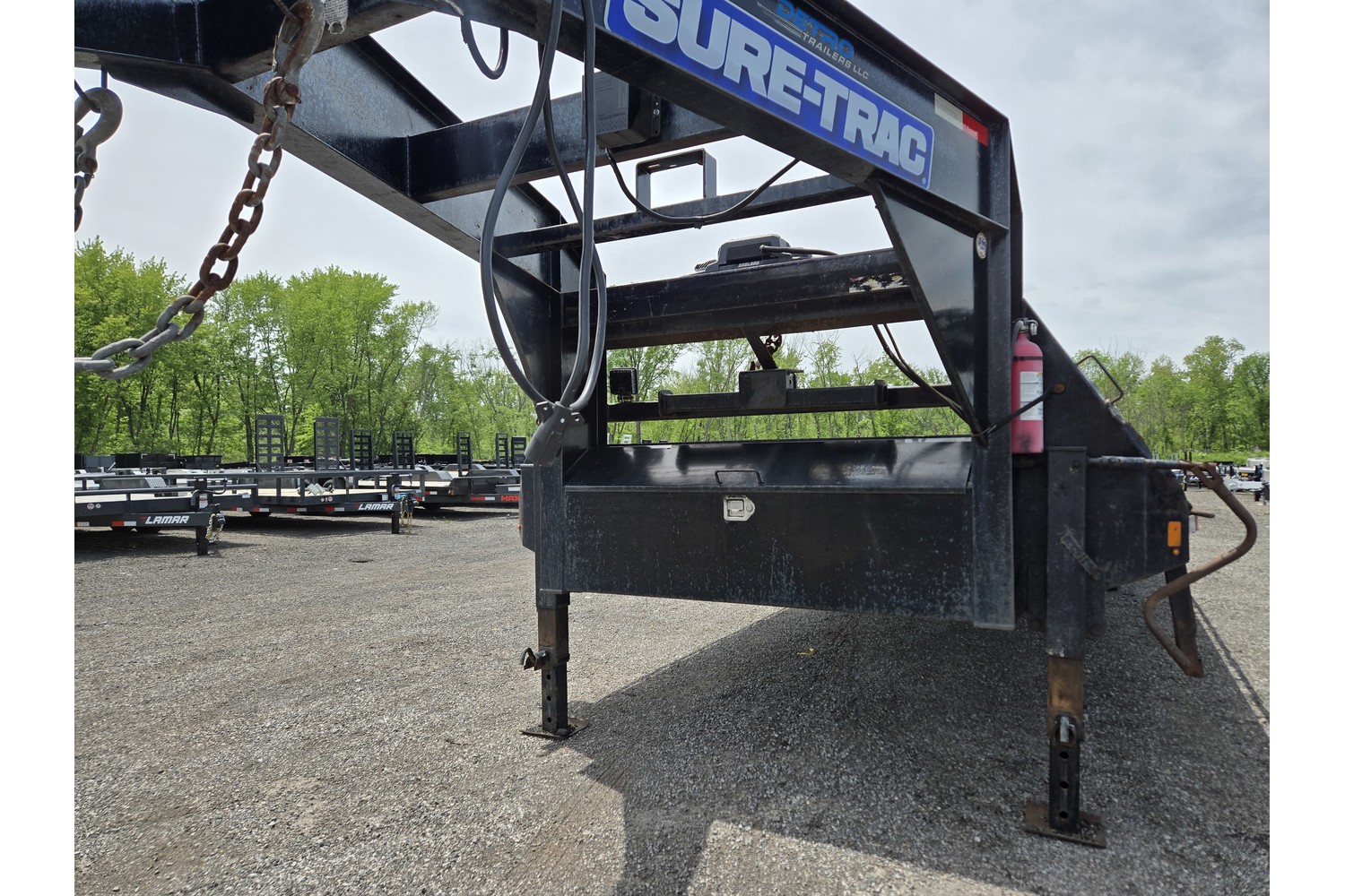 2019 Sure-Trac Deckover Trailer 102x25' 15000 GVW GN Deckover Trailer ST-HDO10225-150G - Image 8