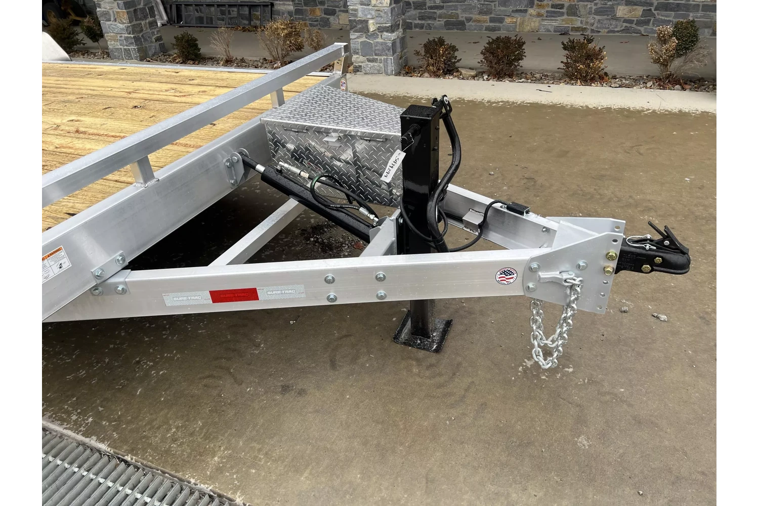 2026 Sure-Trac Car / Racing Trailer 7x22' 14000# Aluminum Tilt Trailer ST-PTA8222-140 - Image 2