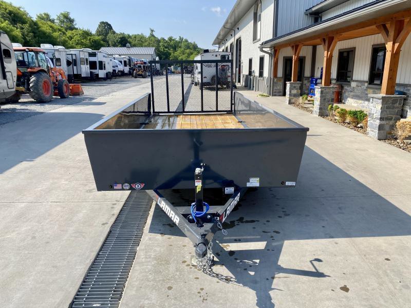 2025 Lamar Trailers Utility Trailers 7000 GVW 7x14' High Side Utility Landscape Trailer 7000# GVW US831423 - Image 7