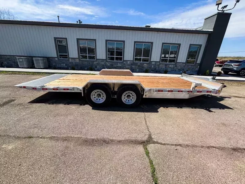2026 Nordtek Trailers Car / Racing Trailer 9990 GVW 7x22' 9990# Aluminum Tilt Trailer TLT-SD-2SA10K-BP-82X22 - Image 7