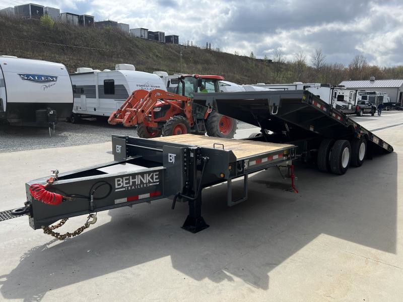 2025 Behnke 102" x 30' Air Brake Gravity Tilt Deckover Trailer - Image 8
