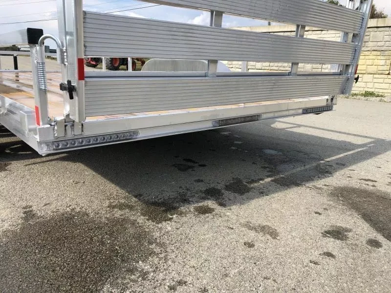 2026 H&H Utility Trailers 7000 GVW 7x20' TRSA Aluminum Utility Landscape 7000 GVW * ALUMINUM WHEELS * BI-FOLD GATE * H8220TRSA-0707,495.00 - Image 7