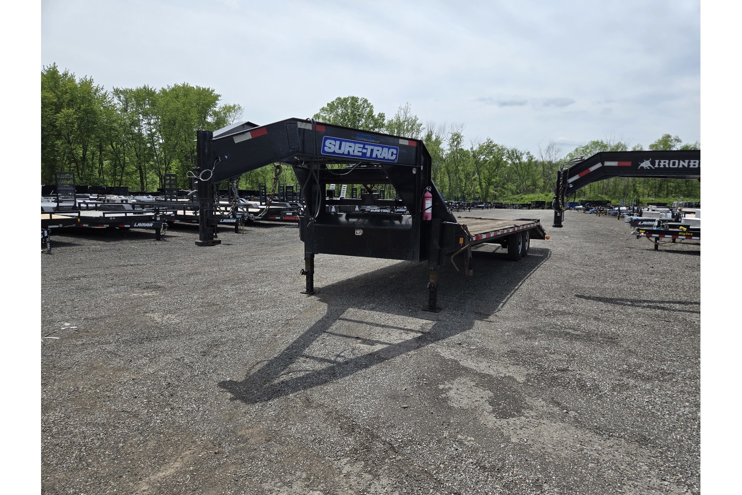 2019 Sure-Trac Deckover Trailer 102x25' 15000 GVW GN Deckover Trailer ST-HDO10225-150G - Image 9