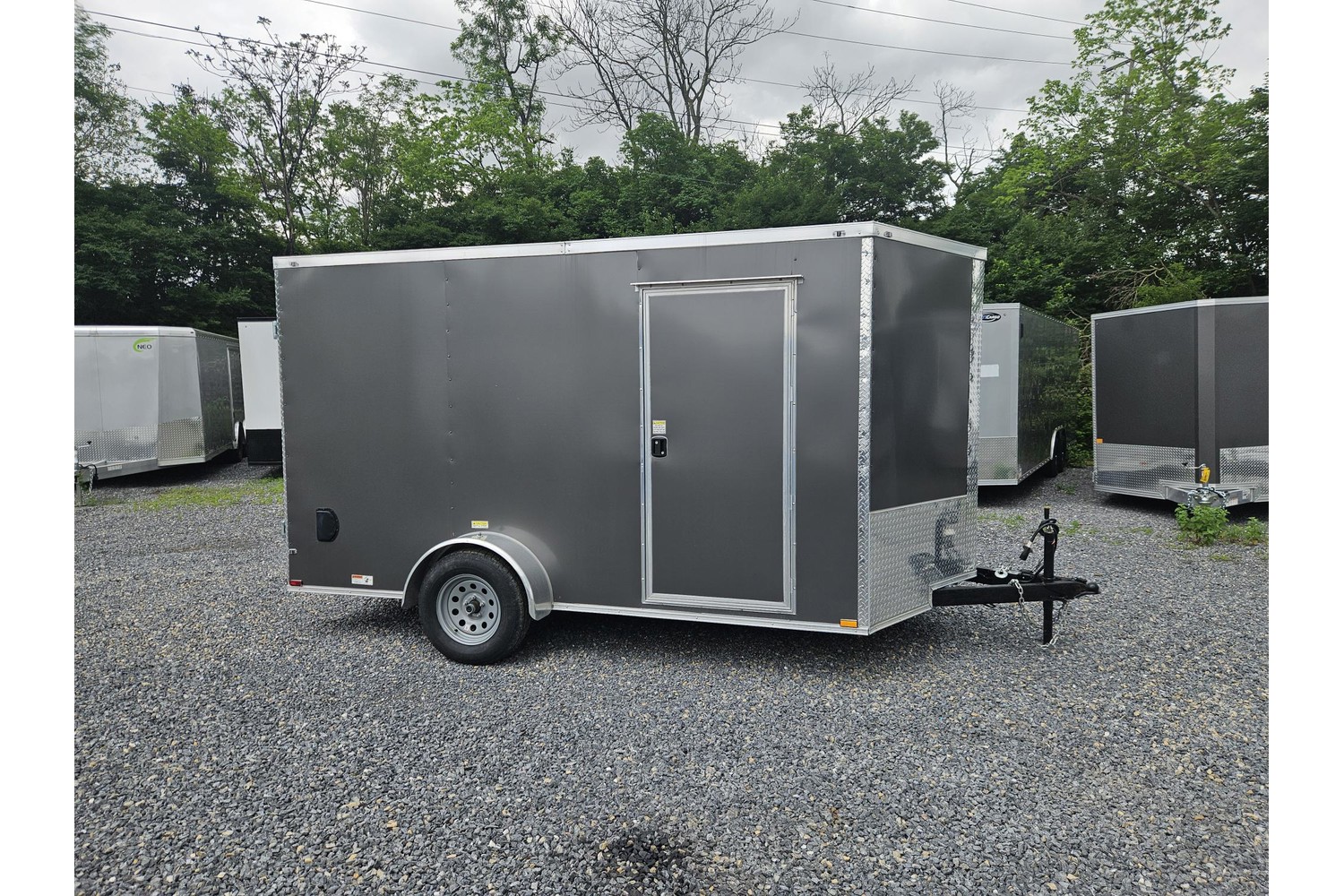 2026 Quality Cargo 7x12 Enclosed Cargo Trailer – Single Axle | 7x12SA-3500-BARN - Image 9
