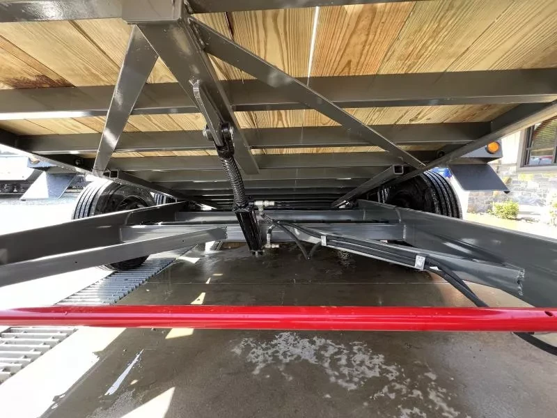 2025 Behnke 7' x 20' Heavy-Duty Gravity Tilt Trailer - Image 8