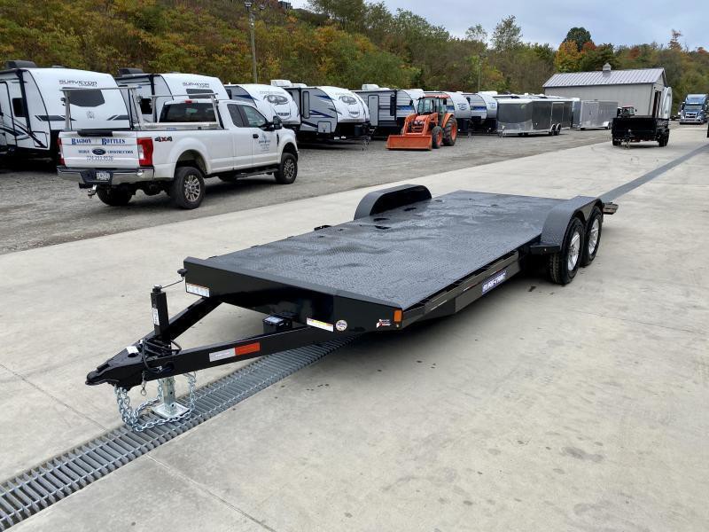 2025 Sure-Trac 7x20' 9900# GVW Steel Deck Car Trailer ST-CHS8220-100