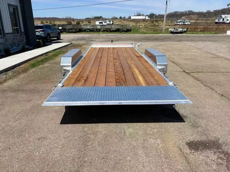 2026 Nordtek Trailers Car / Racing Trailer 9990 GVW 7x22' 9990# Aluminum Tilt Trailer TLT-SD-2SA10K-BP-82X22 - Image 9