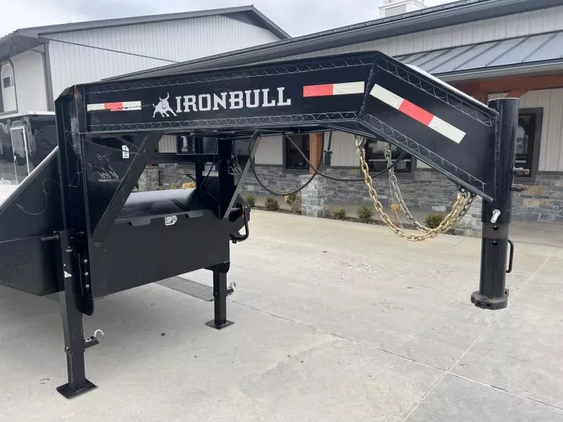 2022 Iron Bull 102" x 40' Heavy-Duty Gooseneck Deckover Trailer - Image 9