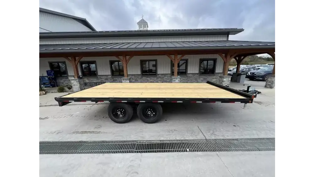 2026 Big Tex Trailers Flatbed Trailer 14000 GVW 102x18' Flatbed Deckover 14000# GVW 14OE-18STA-S8BK - Image 2