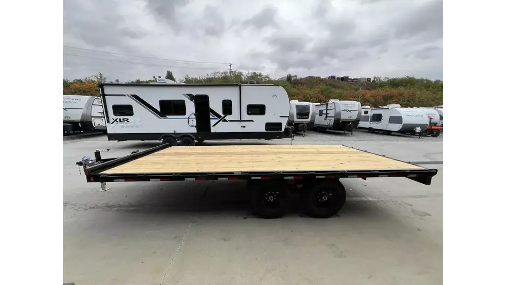 2026 Big Tex Trailers Flatbed Trailer 14000 GVW 102x18' Flatbed Deckover 14000# GVW 14OE-18STA-S8BK - Image 4