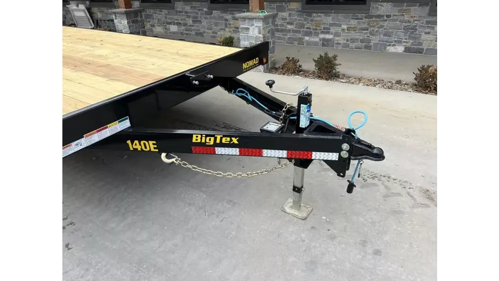 2026 Big Tex Trailers Flatbed Trailer 14000 GVW 102x18' Flatbed Deckover 14000# GVW 14OE-18STA-S8BK - Image 6