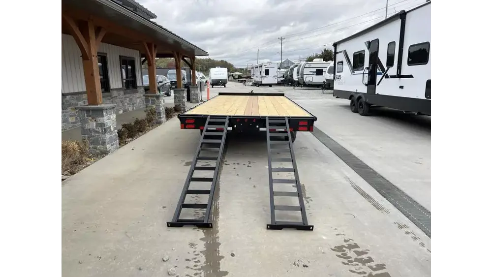 2026 Big Tex Trailers Flatbed Trailer 14000 GVW 102x18' Flatbed Deckover 14000# GVW 14OE-18STA-S8BK - Image 9
