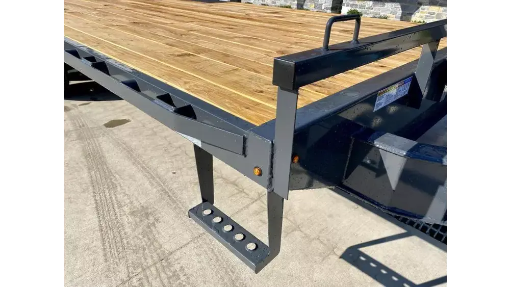 2026 Lamar Trailers Flatbed Trailer 14000 GVW 102x20' 14000# GVW Deckover Trailer F8022027-STRAIGHT - Image 9