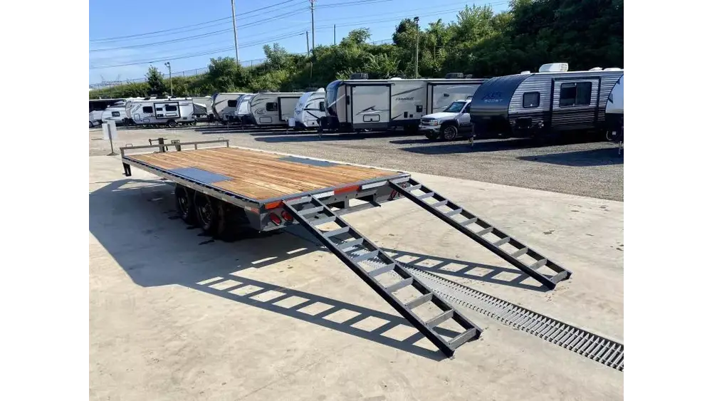2026 Lamar Trailers Flatbed Trailer 14000 GVW 102x20' 14000# GVW Deckover Trailer F8022027-STRAIGHT - Image 15