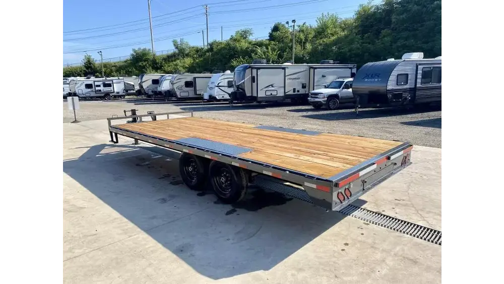 2026 Lamar Trailers Flatbed Trailer 14000 GVW 102x20' 14000# GVW Deckover Trailer F8022027-STRAIGHT - Image 5