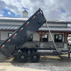 2026 Hillcrest Trailers Dump Trailers 17600 GVW 7x16' High Side Dump Trailer 17600# GVW 176716SDH