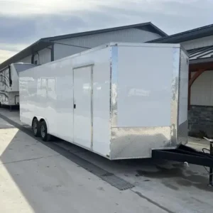 2026 Quality Cargo Cargo / Enclosed Trailer 8.5x20' Enclosed Car Hauler Trailer 7000# GVW QC85x20TA-3500