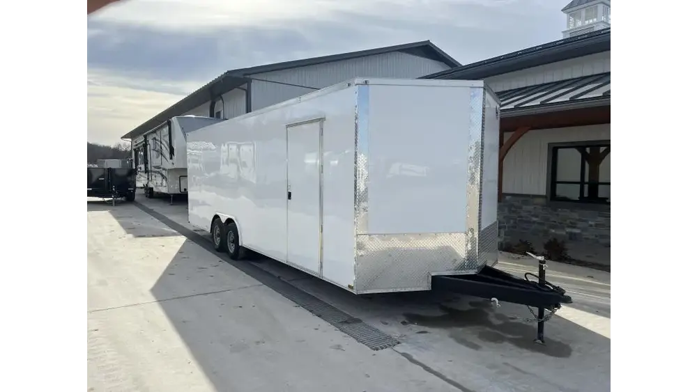 2026 Quality Cargo Cargo / Enclosed Trailer 8.5x20' Enclosed Car Hauler Trailer 7000# GVW QC85x20TA-3500