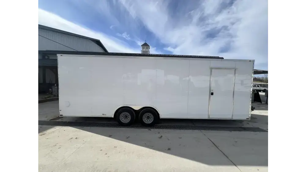 2026 Quality Cargo Cargo / Enclosed Trailer 8.5x20' Enclosed Car Hauler Trailer 7000# GVW QC85x20TA-3500 - Image 2