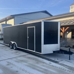 2026 Quality Cargo Cargo / Enclosed Trailer 8.5x24' 9990 GVW * 7' HEIGHT * BLACK .080 POLYCOR EXTERIOR * QC85x24TA-5200-UTV